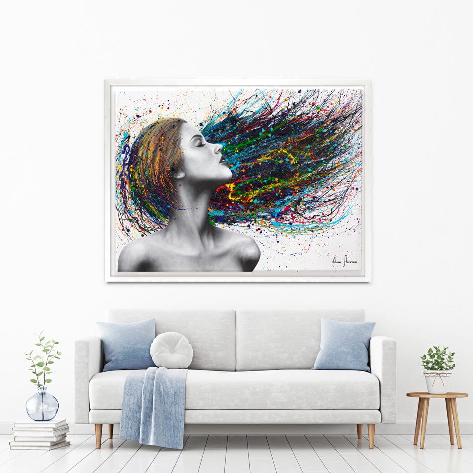 Obsidian Canvas Print wall art product Ashvin Harrison