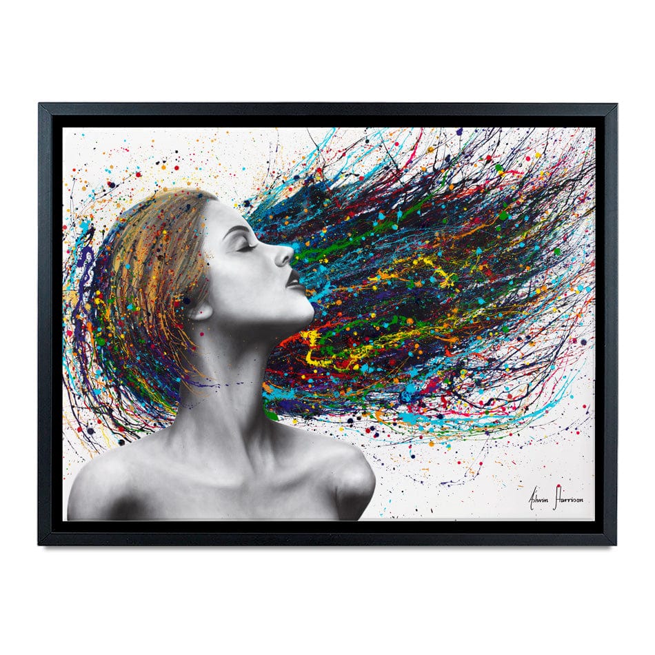 Obsidian Canvas Print wall art product Ashvin Harrison