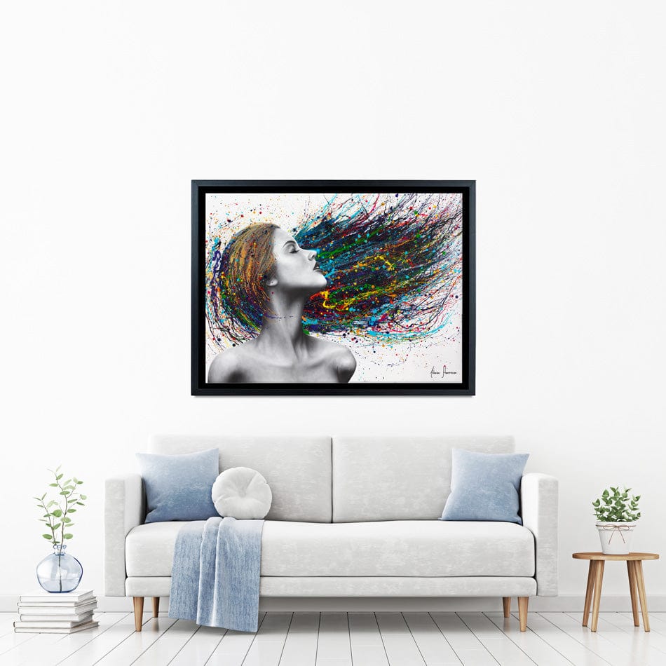 Obsidian Canvas Print wall art product Ashvin Harrison