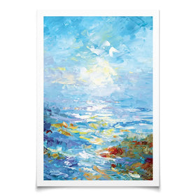 Ocean Bliss Art Print Ocean Bliss Art Print wall art product Leon Devenice