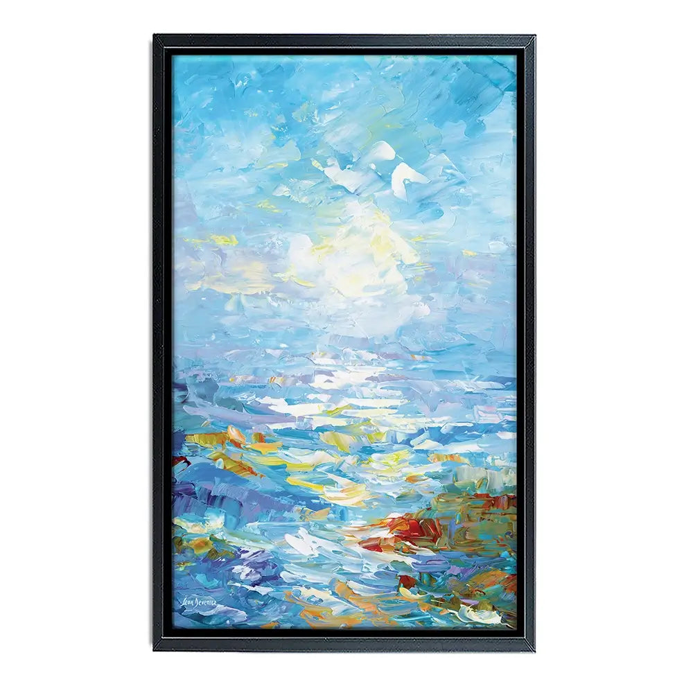 Ocean Bliss Canvas Print Ocean Bliss Canvas Print wall art product Leon Devenice