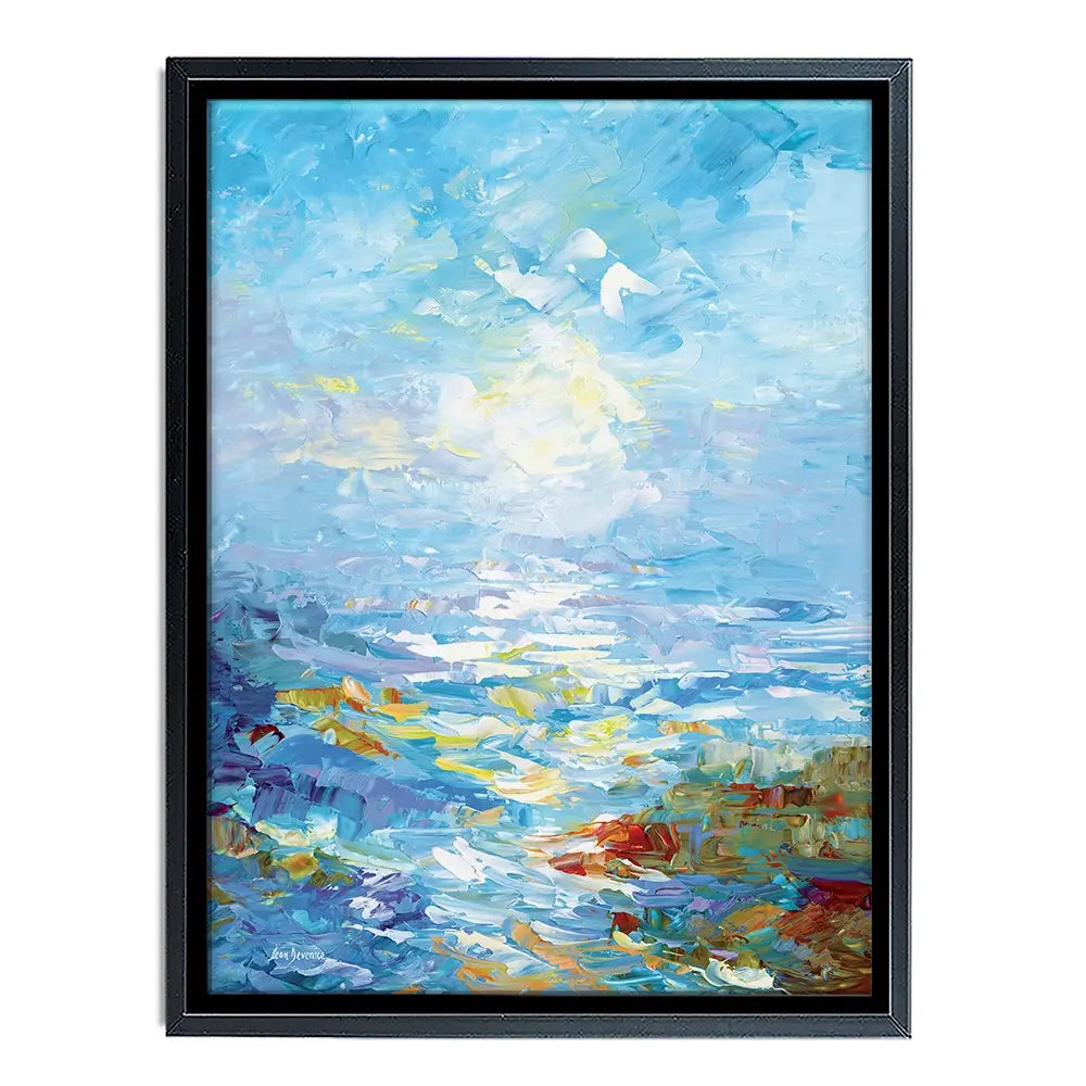 Ocean Bliss Canvas Print Ocean Bliss Canvas Print wall art product Leon Devenice
