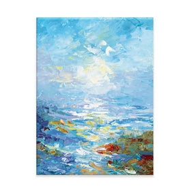 Ocean Bliss Canvas Print Ocean Bliss Canvas Print wall art product Leon Devenice