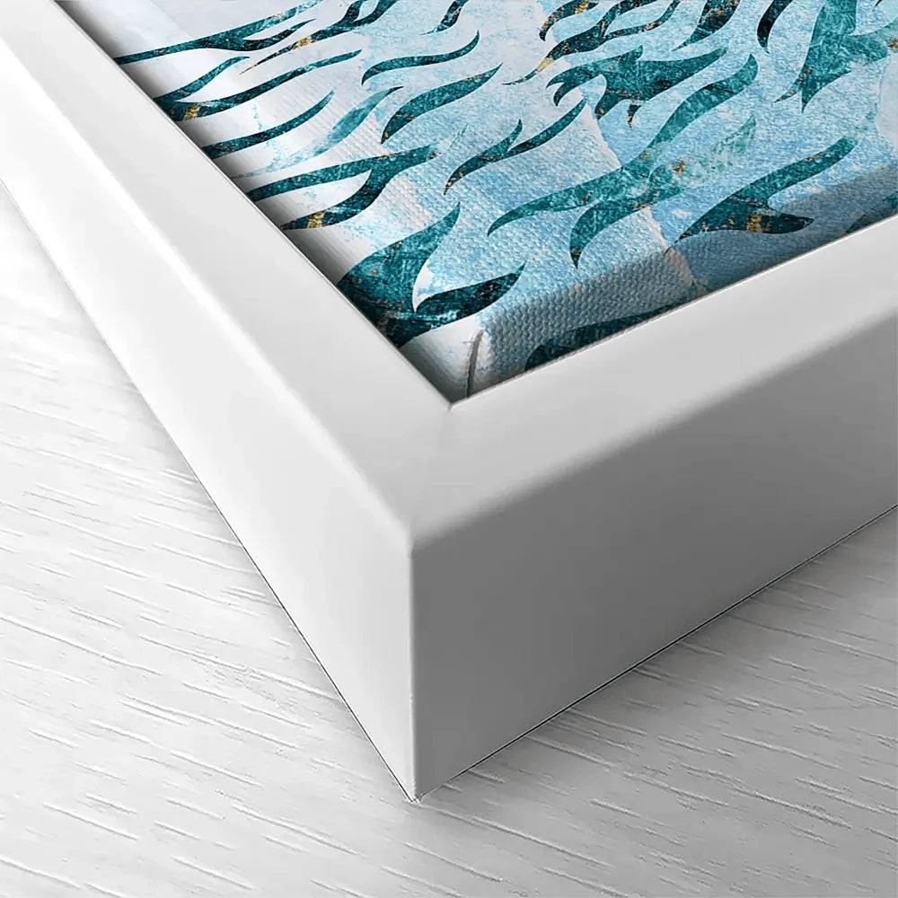 Ocean Grunge Canvas Print Ocean Grunge Canvas Print wall art product Sarah Manovski