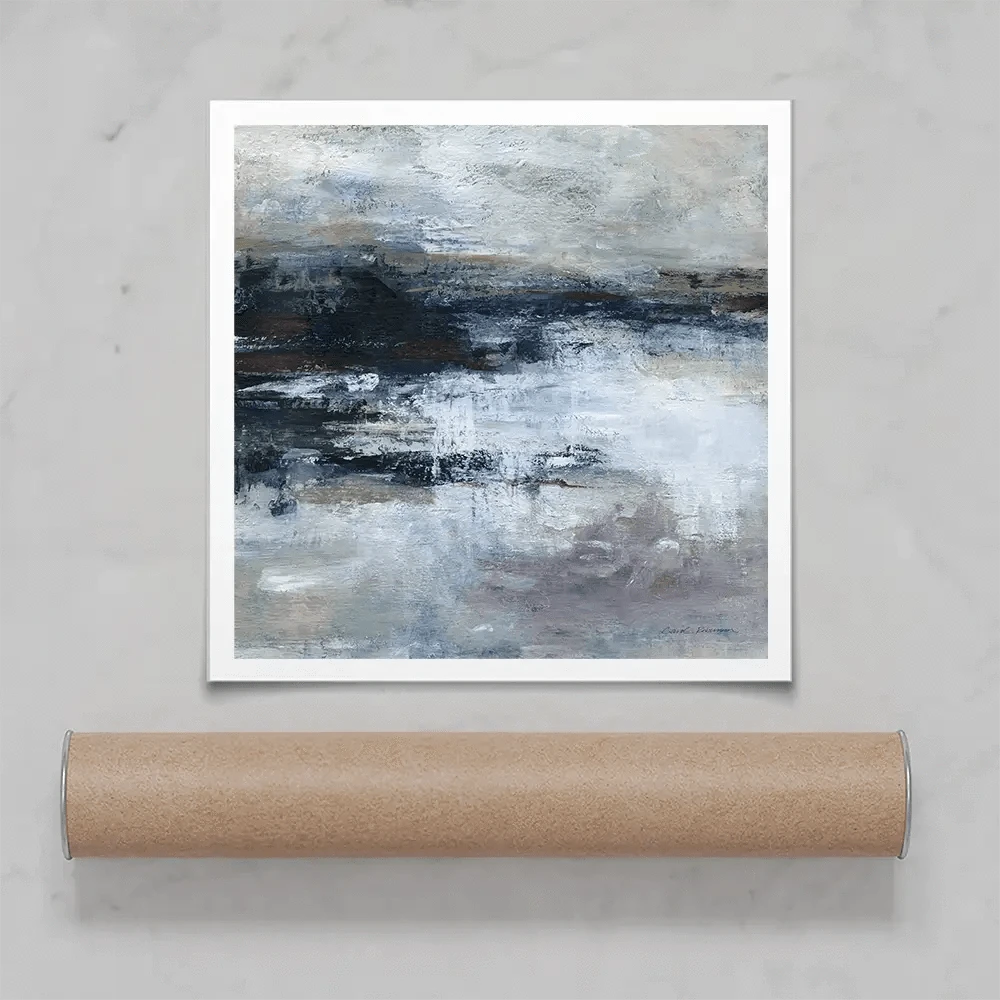 Ocean Motion Square Art Print Ocean Motion Square Art Print wall art product Carol Robinson