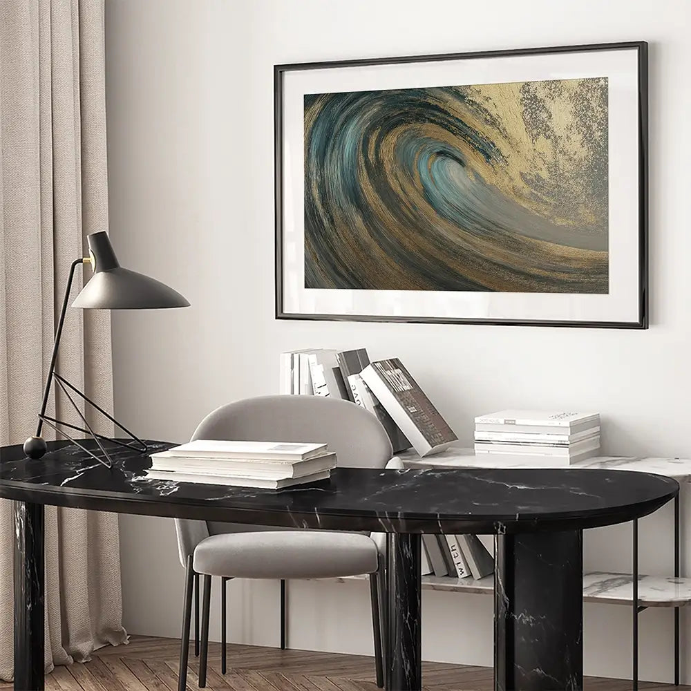 Ocean Pulse Framed Art Print Ocean Pulse Framed Art Print wall art product Svetlana Aleynikova