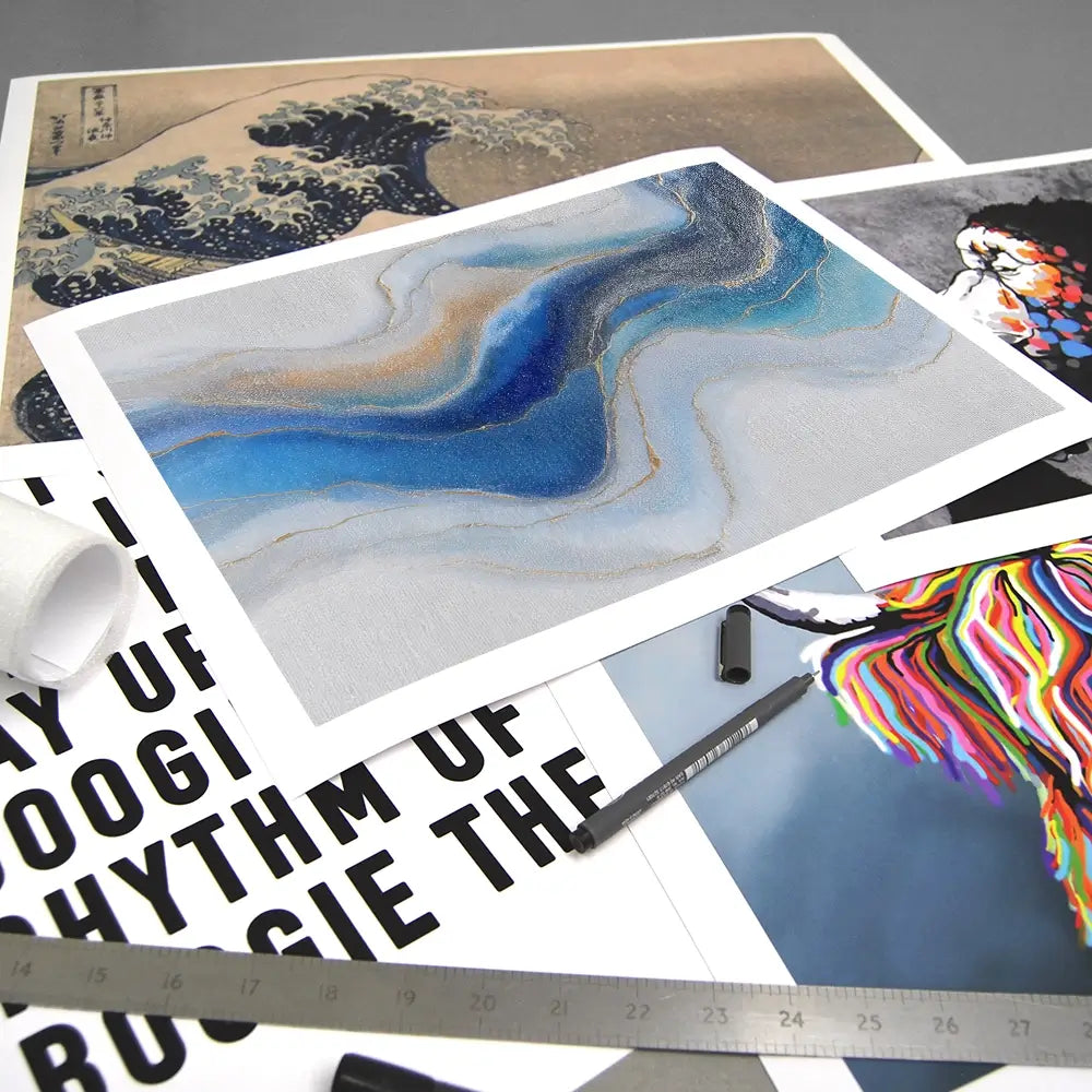 Ocean Shore Art Print Ocean Shore Art Print wall art product LSR Design Studio - Independent