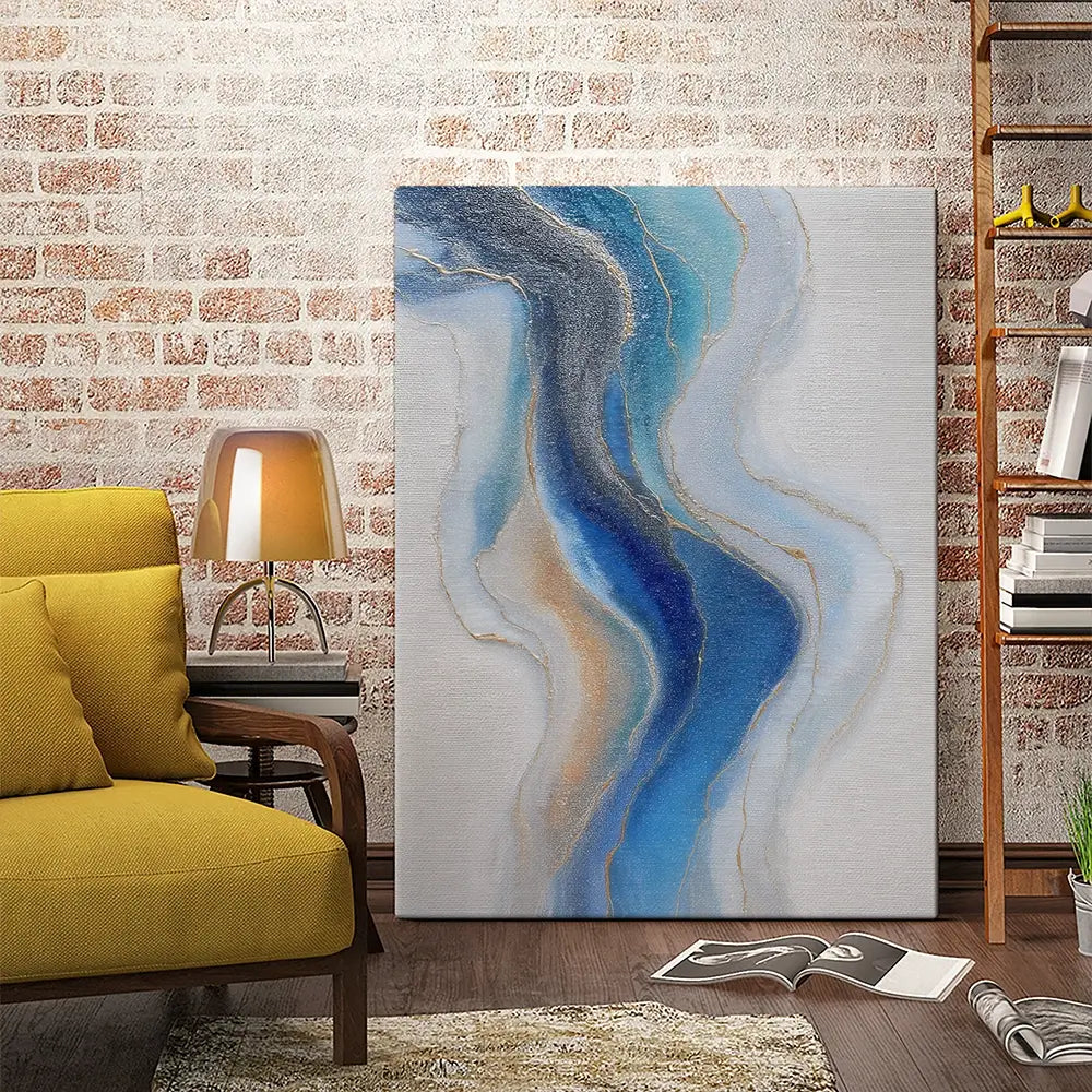 Ocean Shore Canvas Print Ocean Shore Canvas Print wall art product LSR Design Studio - Independent
