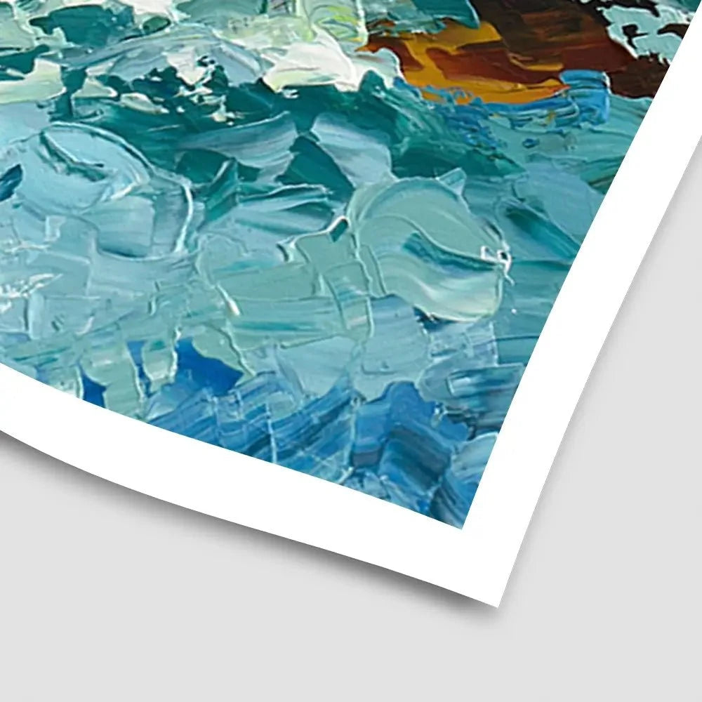 Ocean Waves Art Print Ocean Waves Art Print wall art product Olga Tkachyk