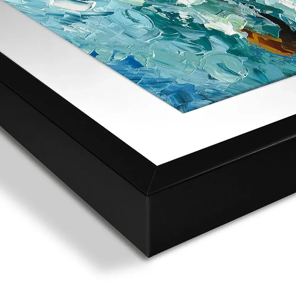 Ocean Waves Framed Art Print Ocean Waves Framed Art Print wall art product Olga Tkachyk