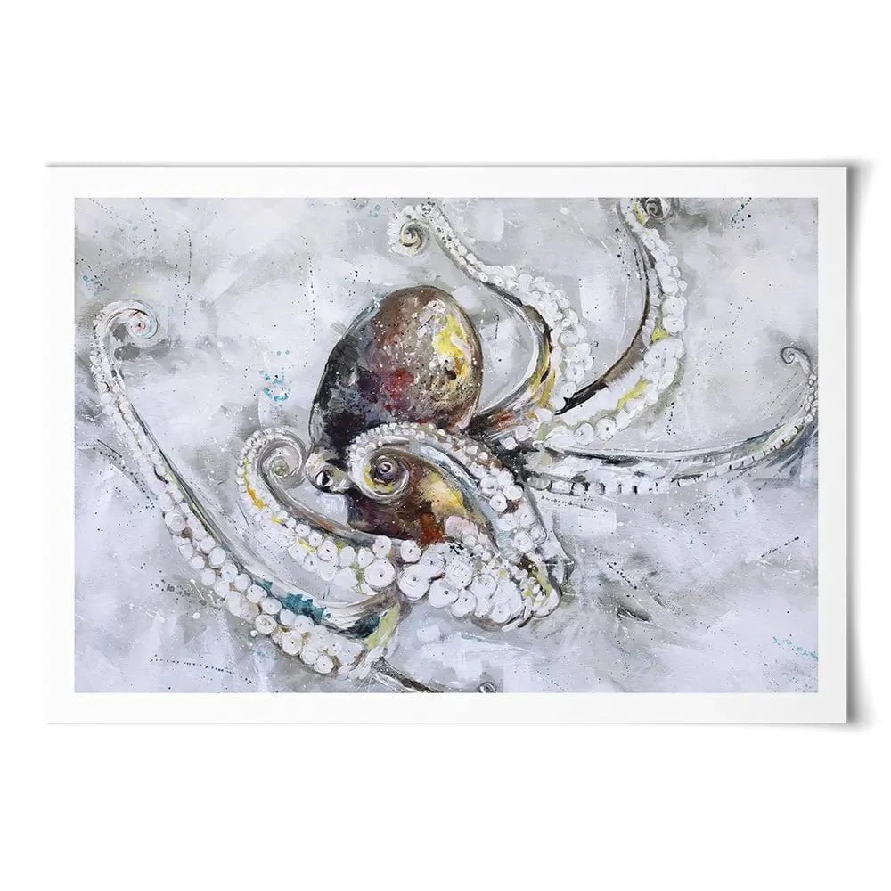 Octopus Art Print Octopus Art Print wall art product Nicola Jane Rowles
