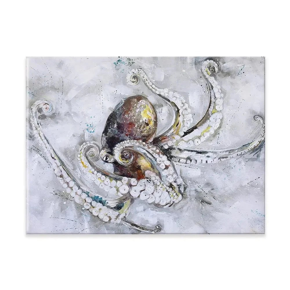 Octopus Canvas Print Octopus Canvas Print wall art product Nicola Jane Rowles