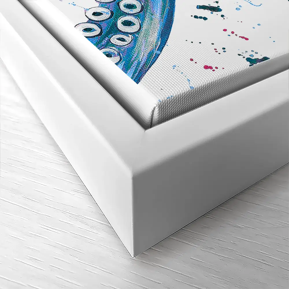 Octopus Splash Canvas Print Octopus Splash Canvas Print wall art product Emma LC Art