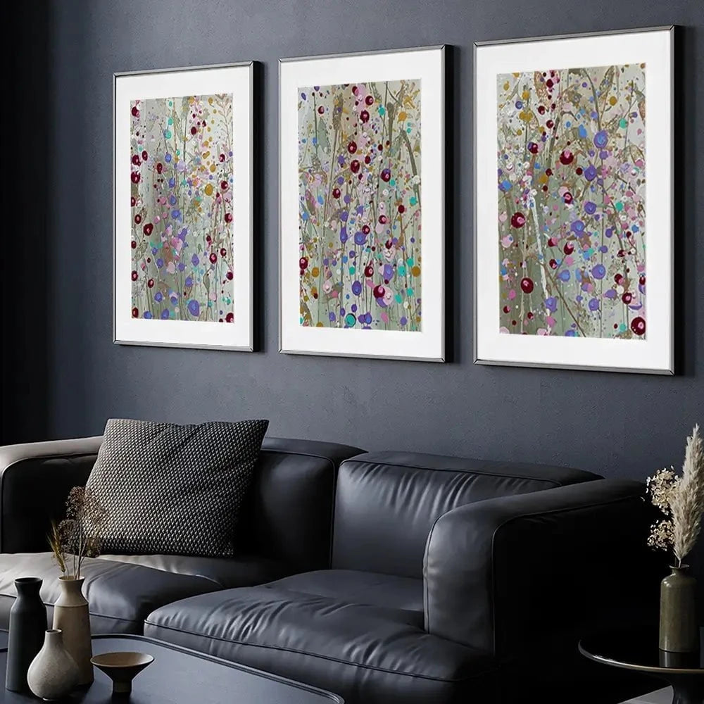 Ollie Framed Art Print Trio Ollie Framed Art Print Trio wall art product Scarlet Sky Studio