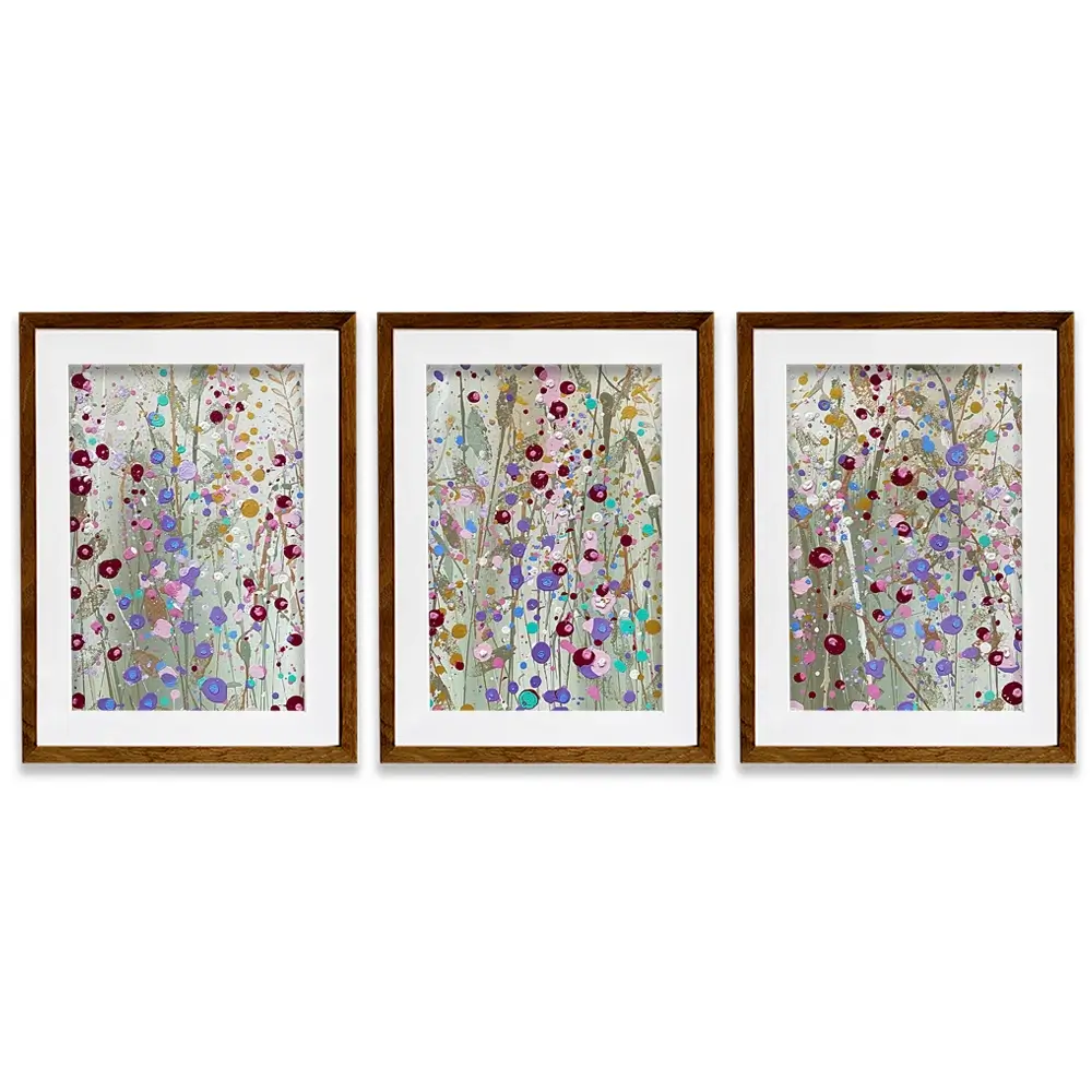 Ollie Framed Art Print Trio Ollie Framed Art Print Trio wall art product Scarlet Sky Studio