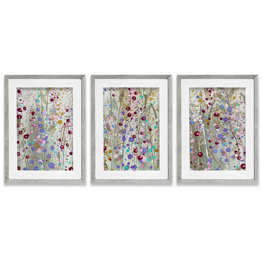 Ollie Framed Art Print Trio Ollie Framed Art Print Trio wall art product Scarlet Sky Studio
