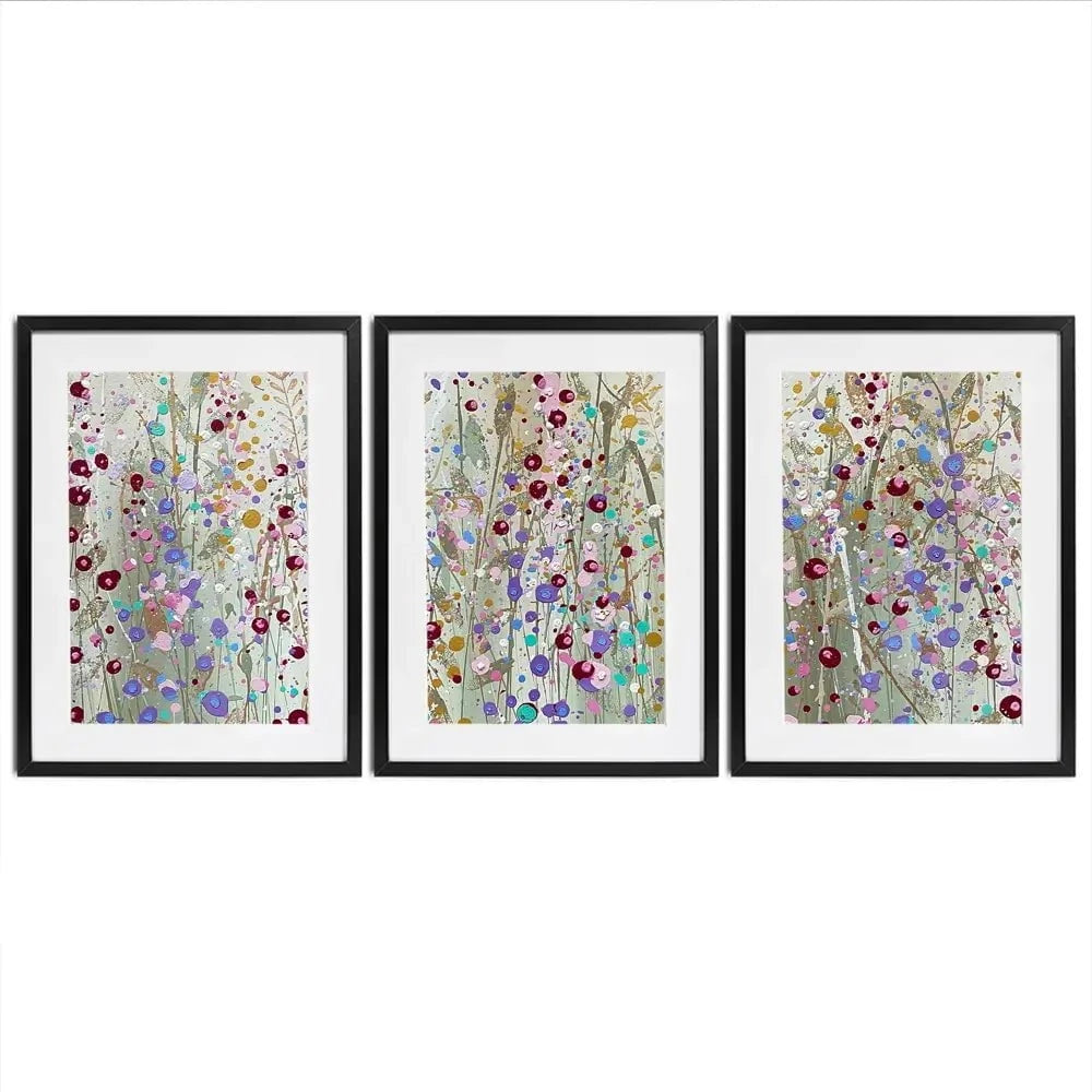 Ollie Framed Art Print Trio Ollie Framed Art Print Trio wall art product Scarlet Sky Studio
