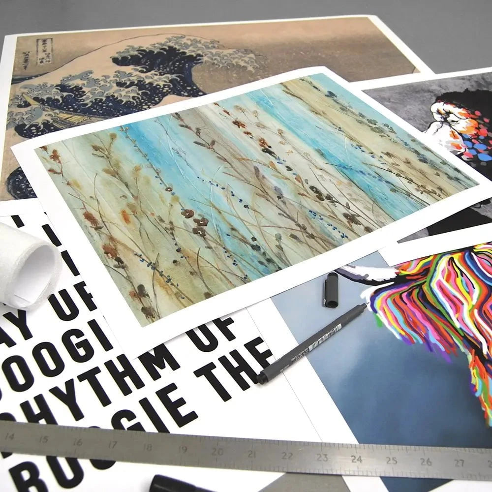 Ombre Floral Art Print Ombre Floral Art Print wall art product Tim O'Toole