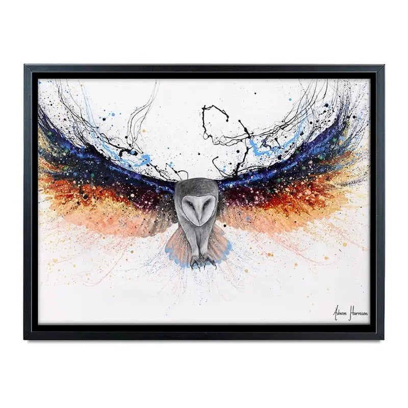 Omnipotent Owl Canvas Print Omnipotent Owl Canvas Print wall art product Ashvin Harrison