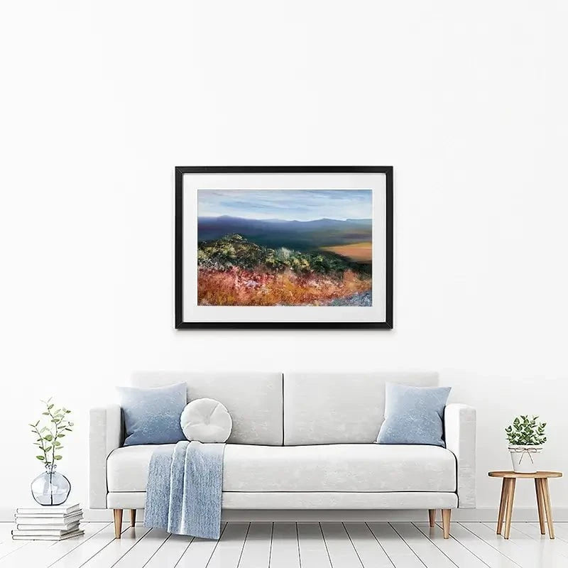 On The Moor Framed Art Print On The Moor Framed Art Print wall art product Laure Bury