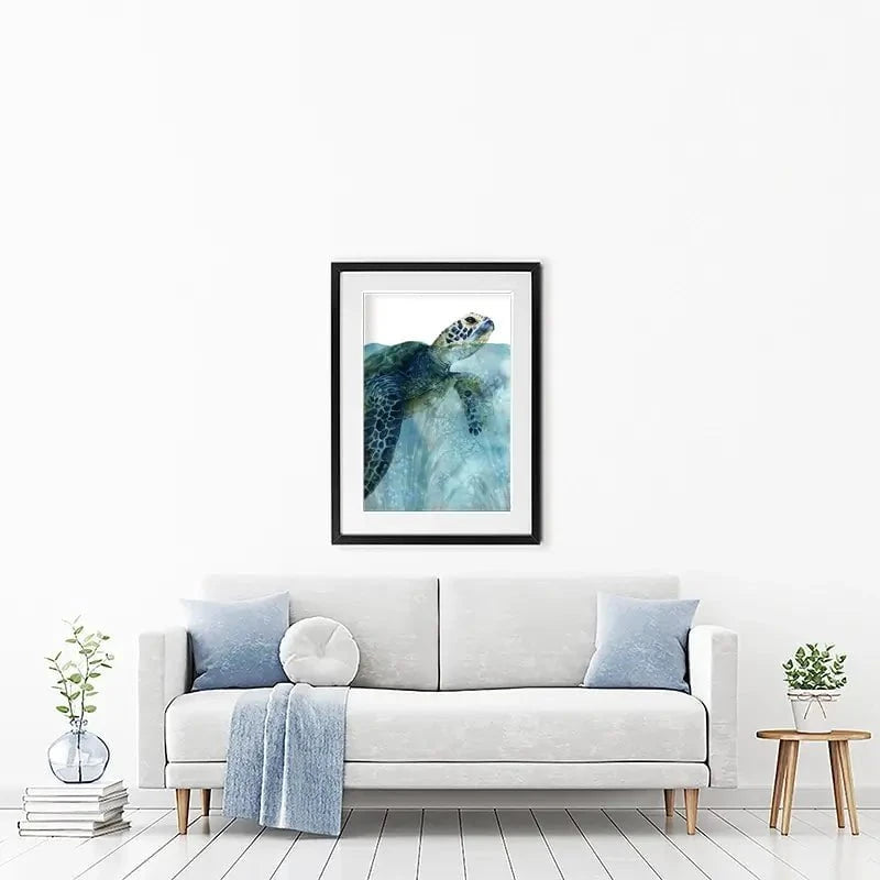 On The Surface Framed Art Print On The Surface Framed Art Print wall art product Carol Robinson