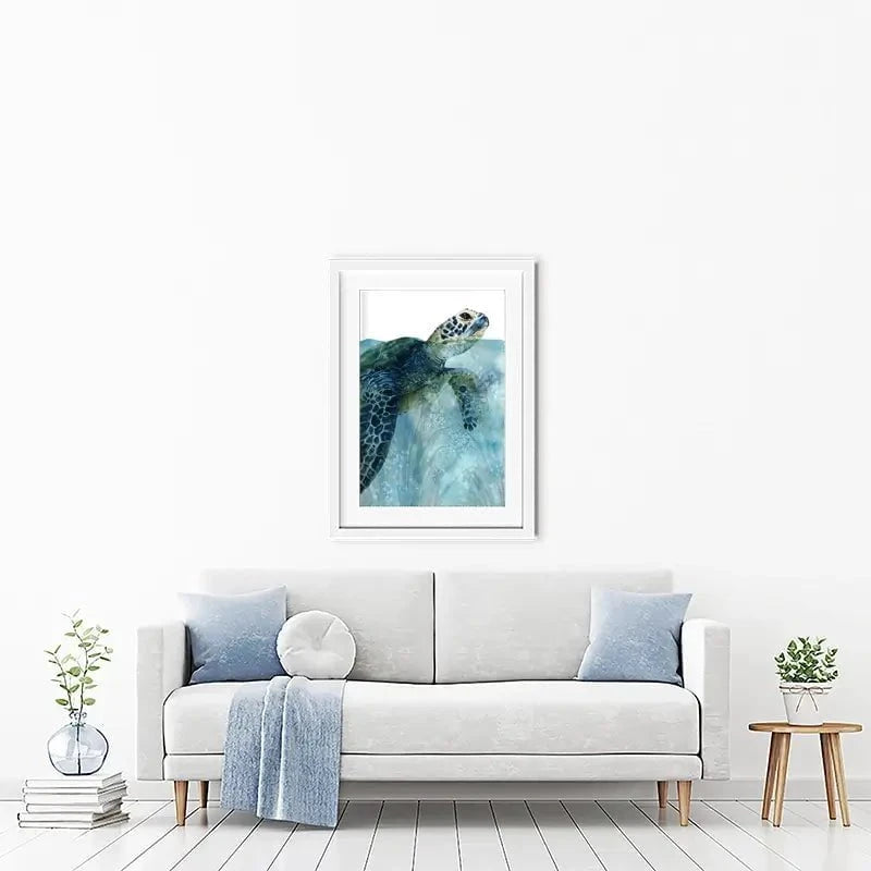 On The Surface Framed Art Print On The Surface Framed Art Print wall art product Carol Robinson
