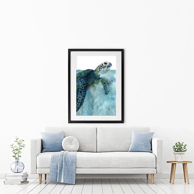 On The Surface Framed Art Print On The Surface Framed Art Print wall art product Carol Robinson