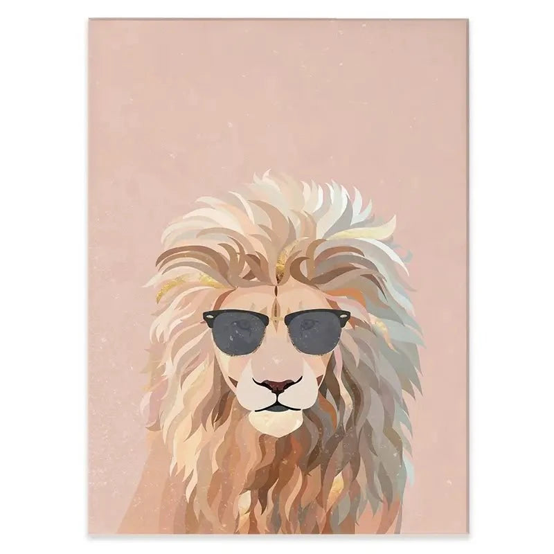 One Cool Cat Canvas Print One Cool Cat Canvas Print wall art product Sarah Manovski