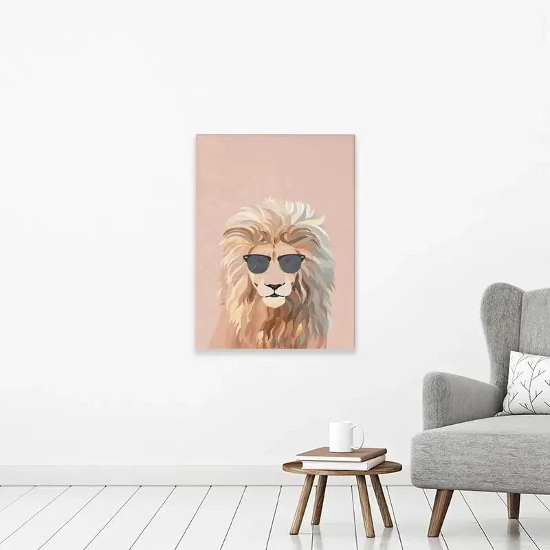 One Cool Cat Canvas Print One Cool Cat Canvas Print wall art product Sarah Manovski