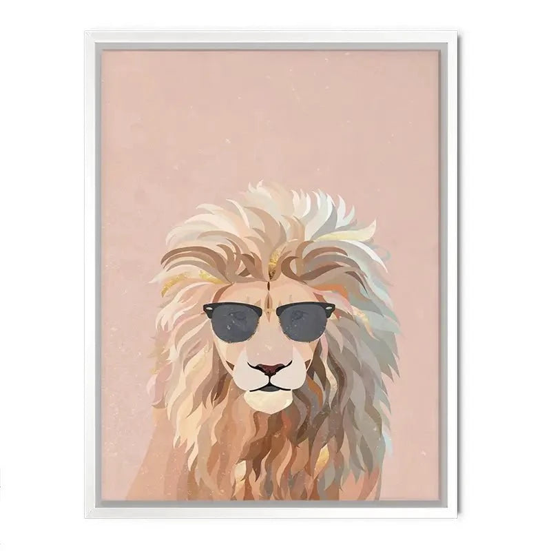 One Cool Cat Canvas Print One Cool Cat Canvas Print wall art product Sarah Manovski