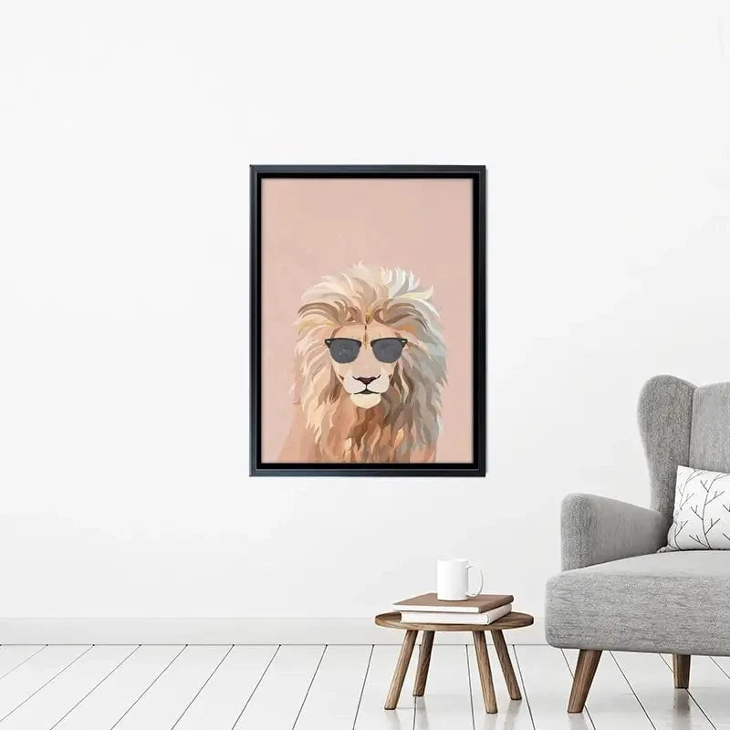 One Cool Cat Canvas Print One Cool Cat Canvas Print wall art product Sarah Manovski