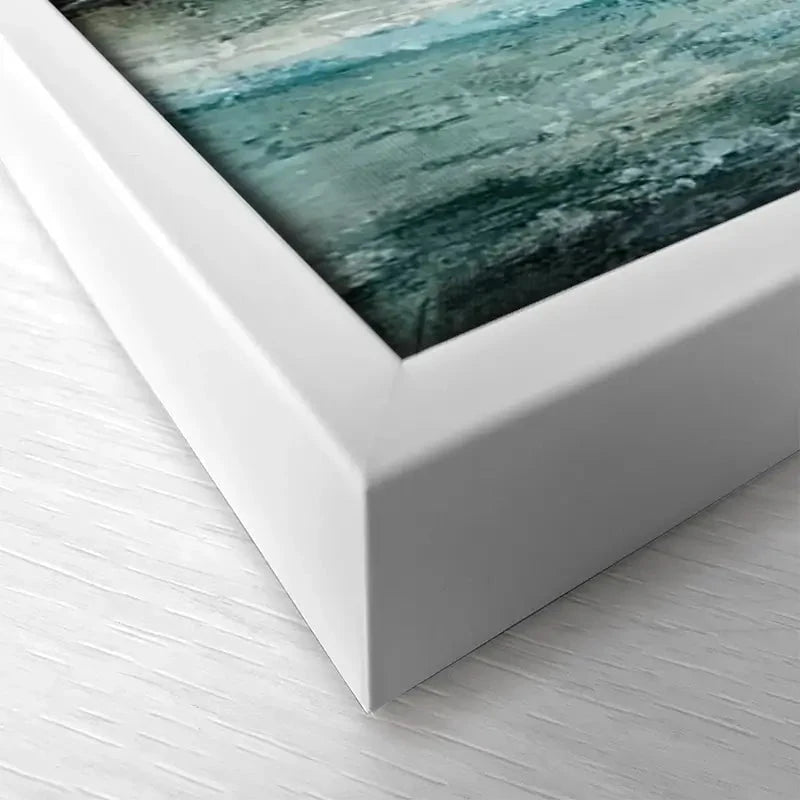 One Sail In A Large Blue Canvas Print One Sail In A Large Blue Canvas Print wall art product Craig Askew