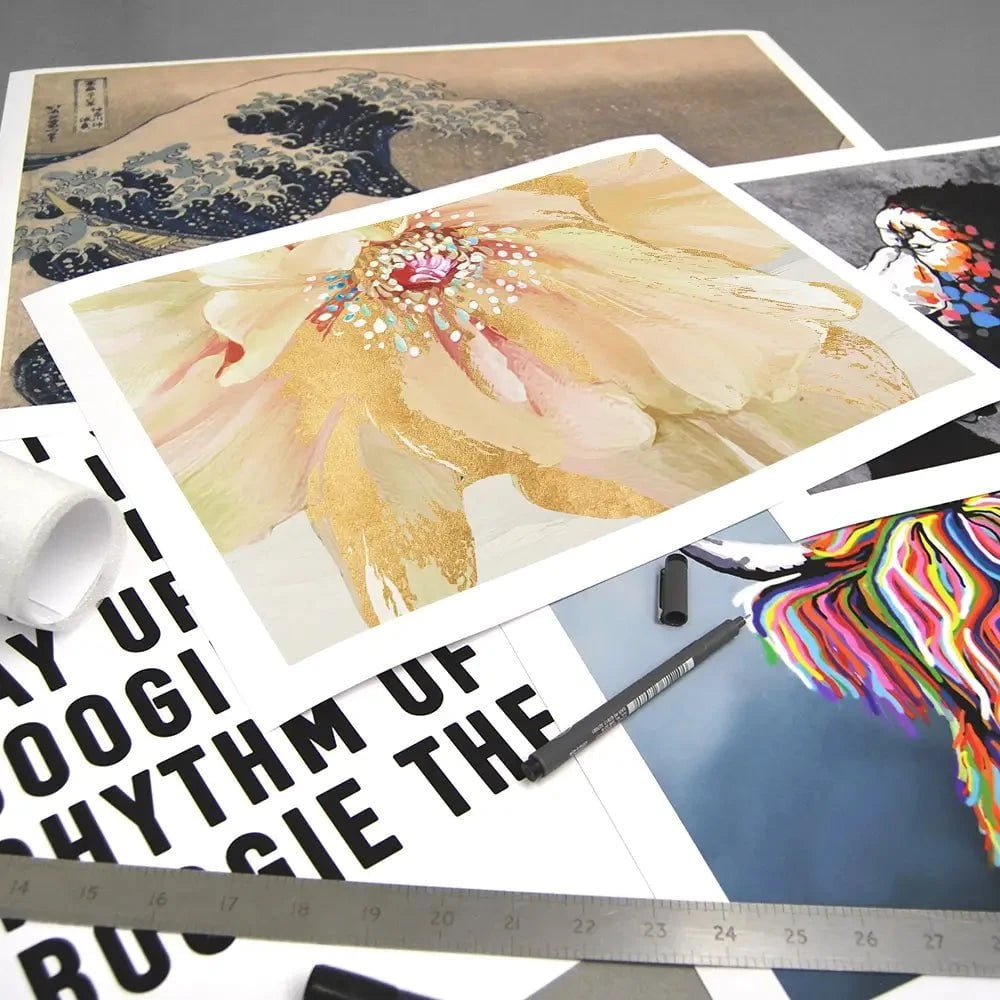 Opulent Flower Art Print Opulent Flower Art Print wall art product Muzi pear studio / Shutterstock