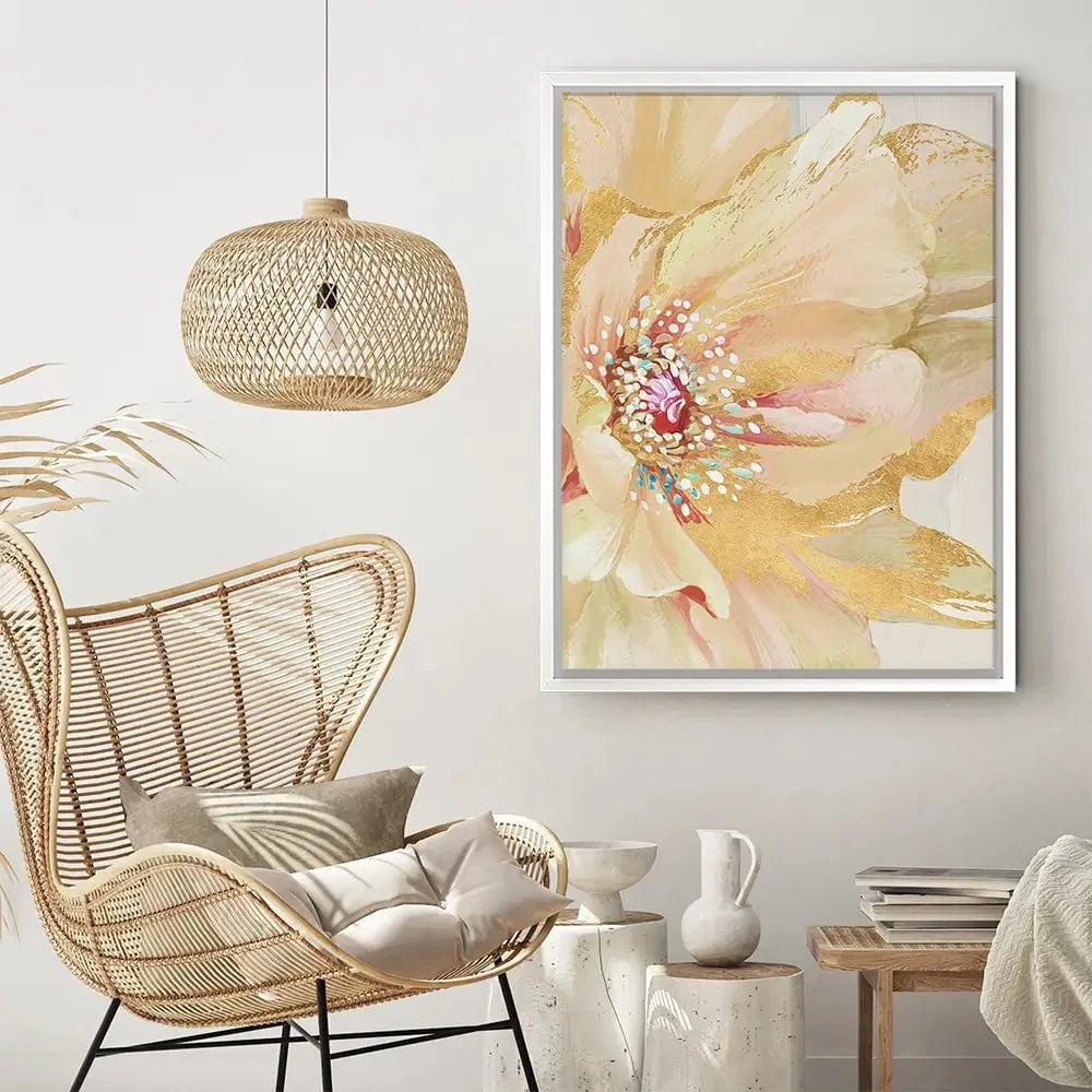 Opulent Flower Canvas Print Opulent Flower Canvas Print wall art product Muzi pear studio / Shutterstock