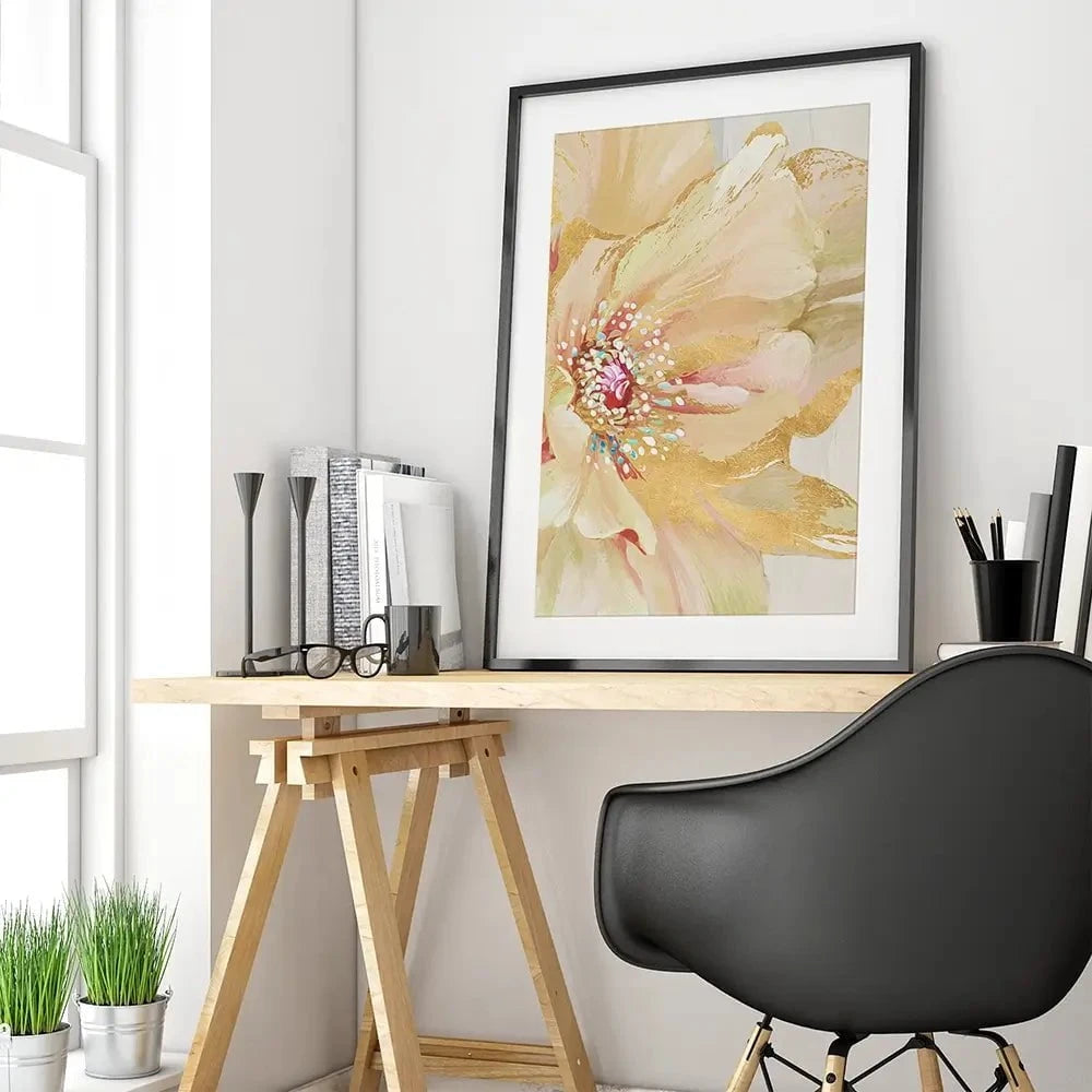 Opulent Flower Framed Art Print Opulent Flower Framed Art Print wall art product Muzi pear studio / Shutterstock