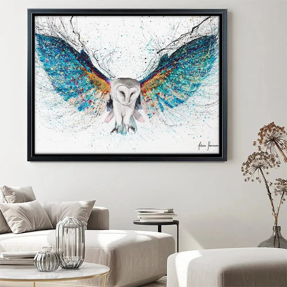 Opulent Night Owl Canvas Print Opulent Night Owl Canvas Print wall art product Ashvin Harrison