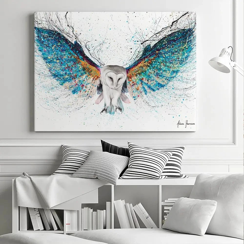 Opulent Night Owl Canvas Print Opulent Night Owl Canvas Print wall art product Ashvin Harrison