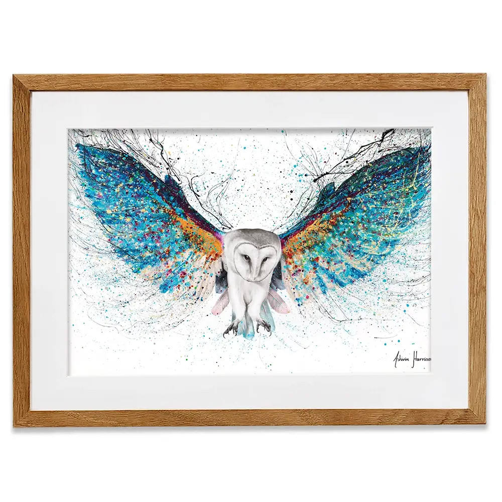 Opulent Night Owl Framed Art Print Opulent Night Owl Framed Art Print wall art product Ashvin Harrison