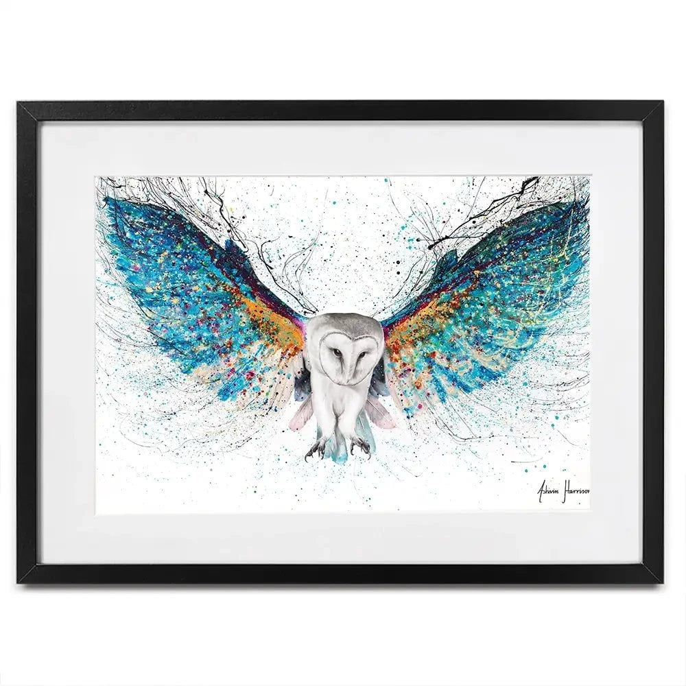 Opulent Night Owl Framed Art Print Opulent Night Owl Framed Art Print wall art product Ashvin Harrison
