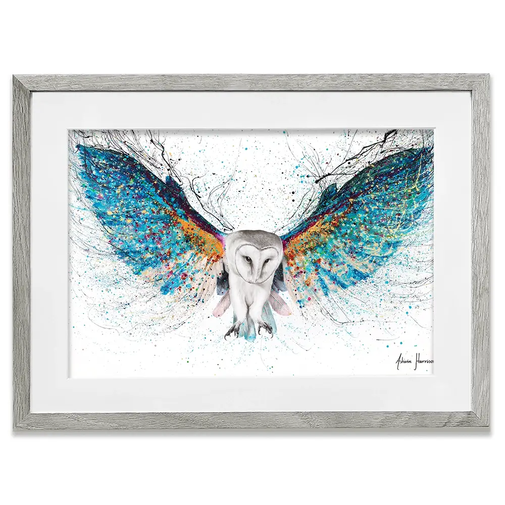Opulent Night Owl Framed Art Print Opulent Night Owl Framed Art Print wall art product Ashvin Harrison