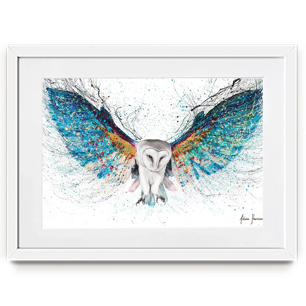 Opulent Night Owl Framed Art Print Opulent Night Owl Framed Art Print wall art product Ashvin Harrison