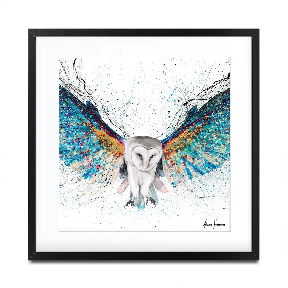 Opulent Night Owl Square Framed Art Print Opulent Night Owl Square Framed Art Print wall art product Ashvin Harrison