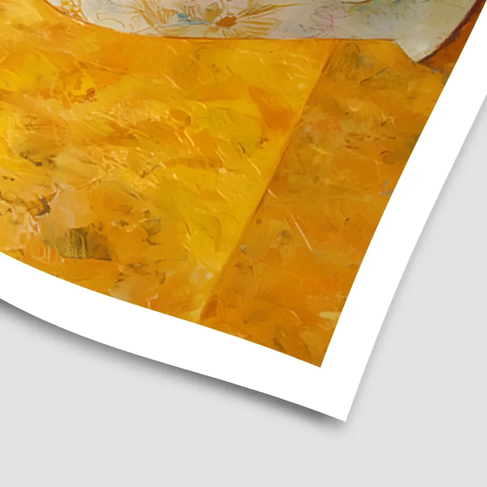 Orange Burst Art Print Orange Burst Art Print wall art product IAmHomeStudio