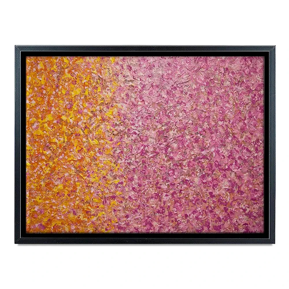 Orange Pink Abstract Canvas Print Orange Pink Abstract Canvas Print wall art product Osnat Tzadok