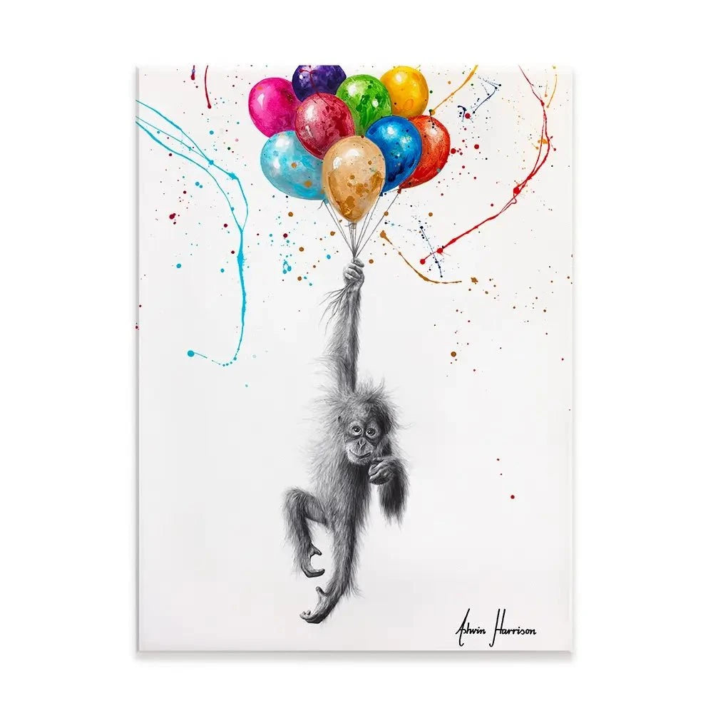 Orangutan Upon A Time Canvas Print Orangutan Upon A Time Canvas Print wall art product Ashvin Harrison