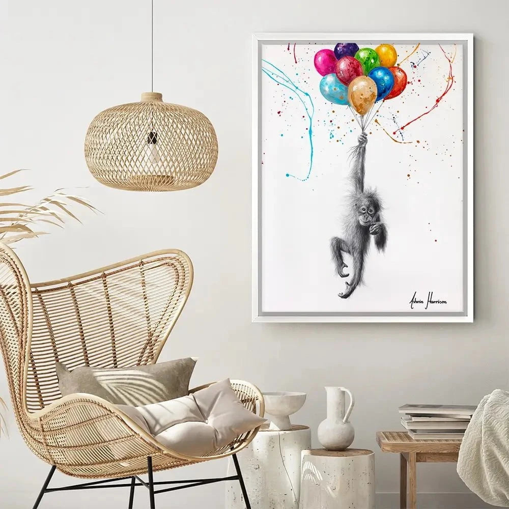 Orangutan Upon A Time Canvas Print Orangutan Upon A Time Canvas Print wall art product Ashvin Harrison