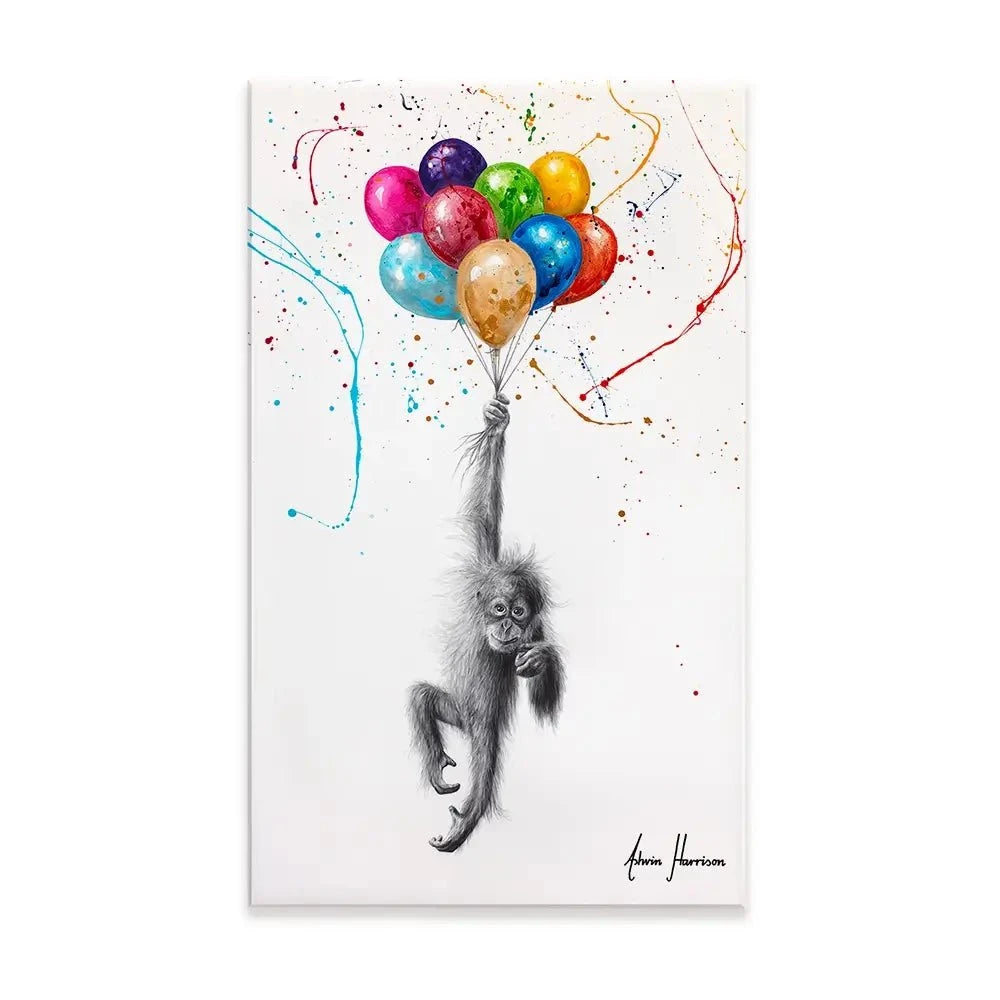 Orangutan Upon A Time Canvas Print Orangutan Upon A Time Canvas Print wall art product Ashvin Harrison