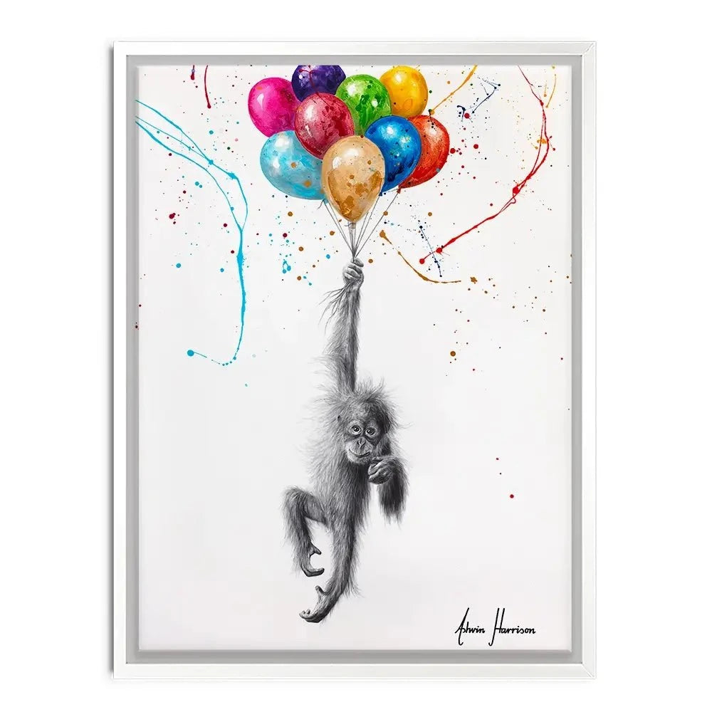 Orangutan Upon A Time Canvas Print Orangutan Upon A Time Canvas Print wall art product Ashvin Harrison