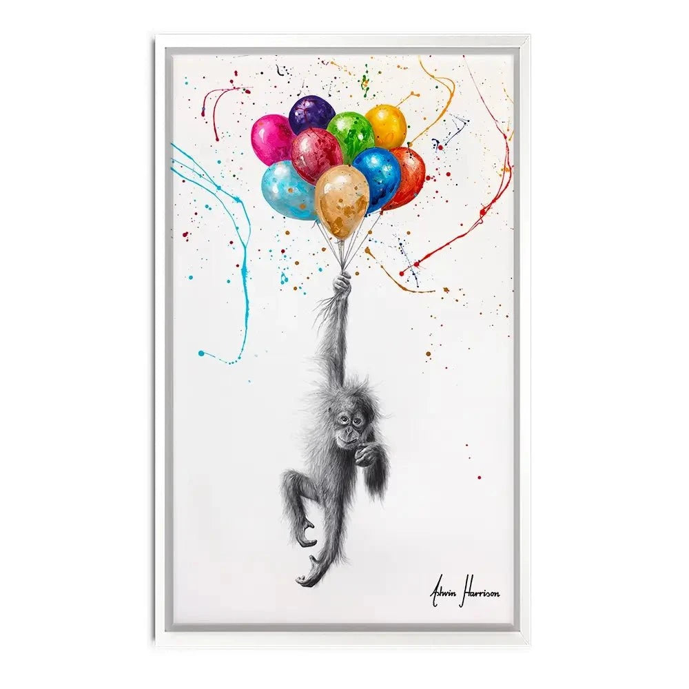 Orangutan Upon A Time Canvas Print Orangutan Upon A Time Canvas Print wall art product Ashvin Harrison