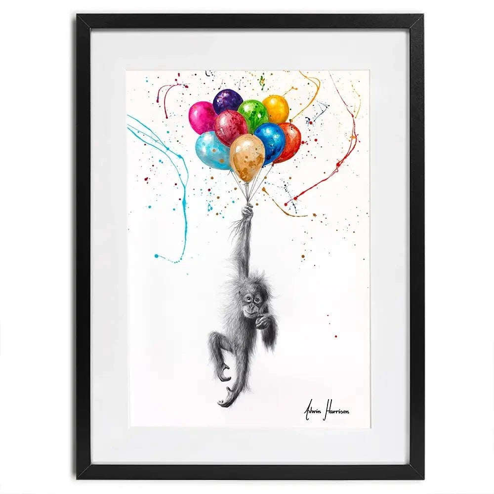 Orangutan Upon A Time Framed Art Print Orangutan Upon A Time Framed Art Print wall art product Ashvin Harrison